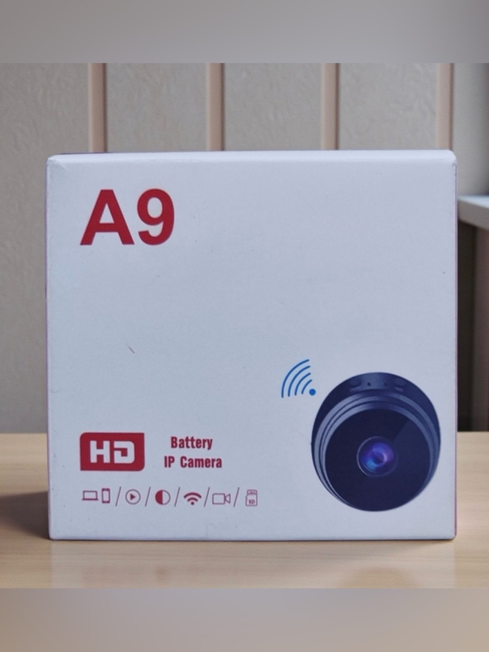 A9 Battery-Powered IP Camera. New in box!
